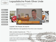Tablet Screenshot of oliverlinde.com